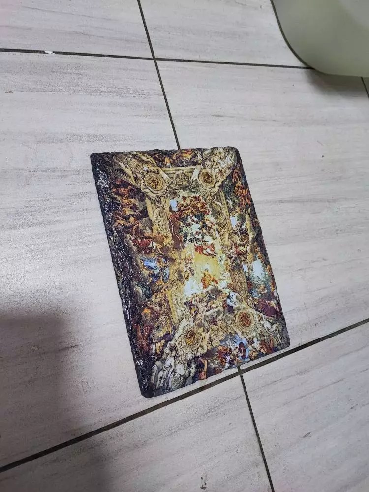蝦皮買家實拍評價|客製雷射加工回饋 29 竹米生活小舖蝦皮買家實拍:石板印刷、細節與質感客製成品,照片 1