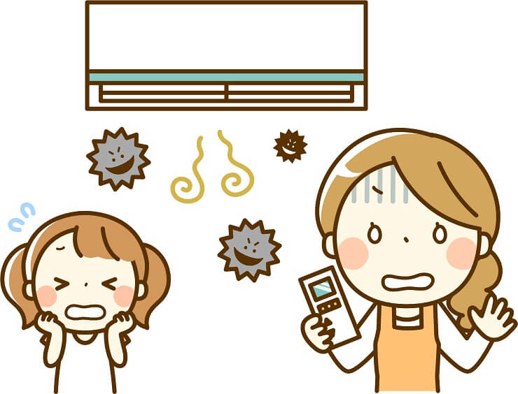 エアコン 臭い 原因