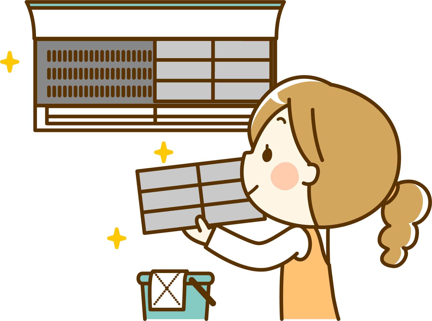 エアコン 掃除 自分