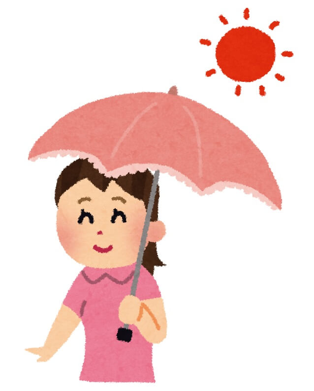 母の日 日傘