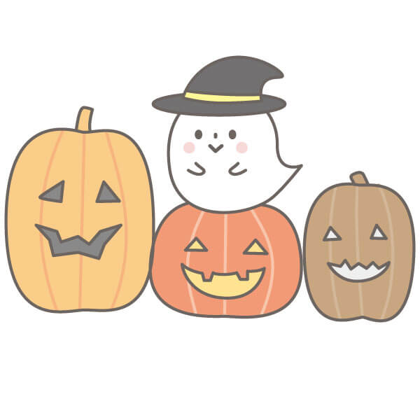 ハロウィン 折り紙 おばけ