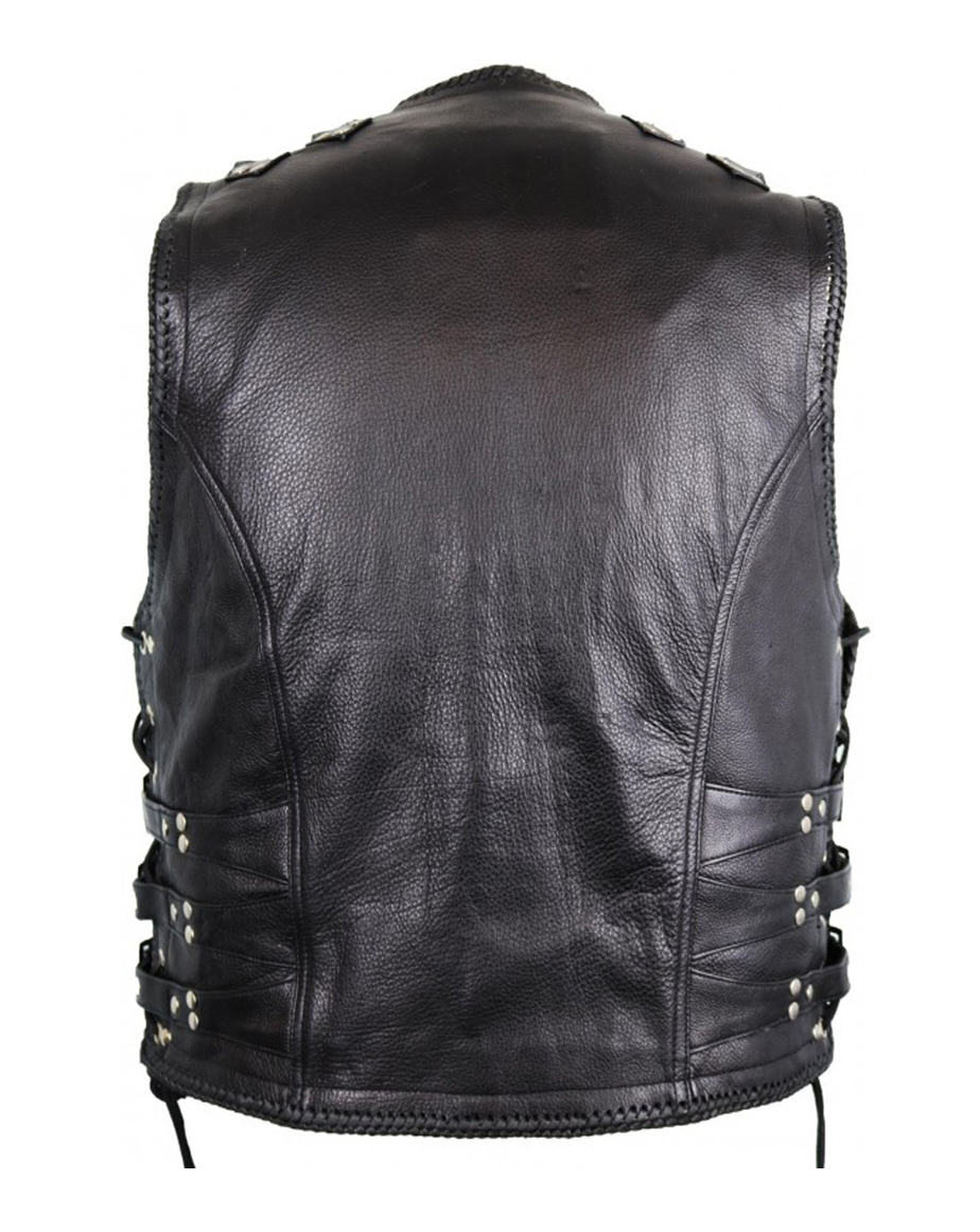 ik leather motorcycle jacket