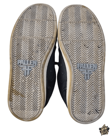 Fallen Revolver skate shoes close-up of outsole grip pattern