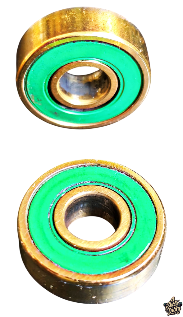Shake Junt Triple OG bearings side view showing thickness and profile