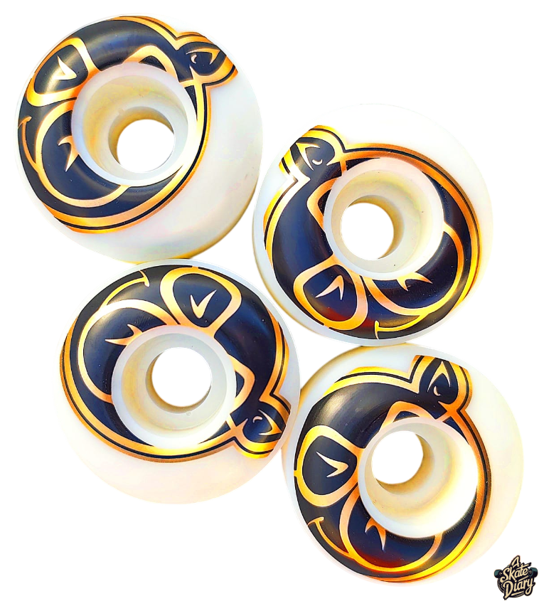 Pig Prime Proline skateboard wheels graphic close-up