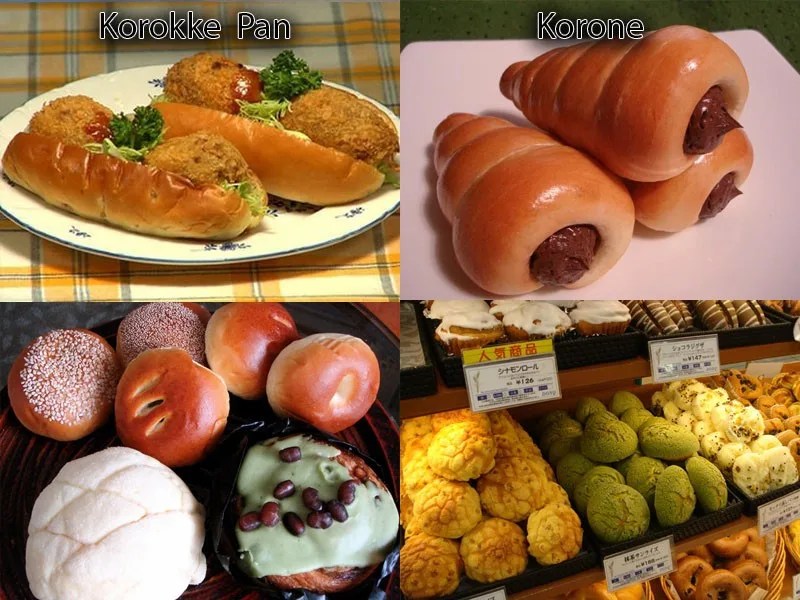 일본의 빵집과 일본 빵