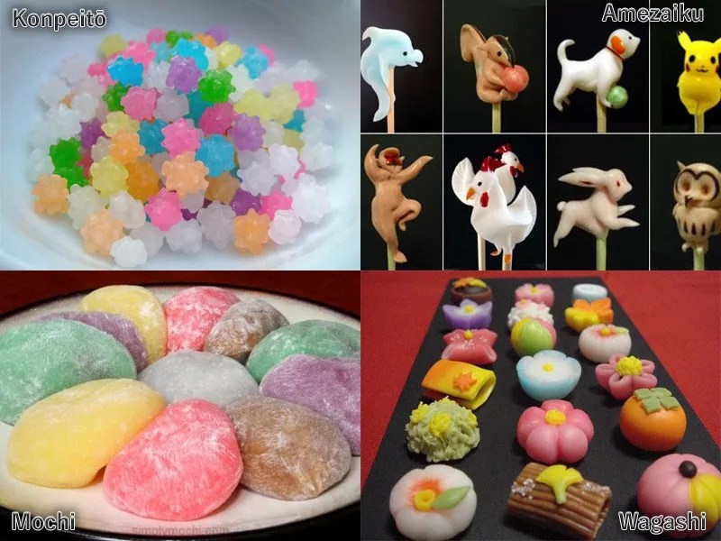 Lista de 100 Doces Japoneses