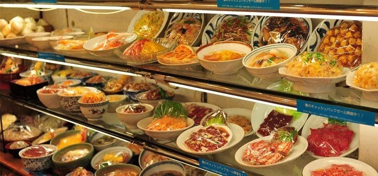 Amostras de alimentos no Japão - Comida Falsa