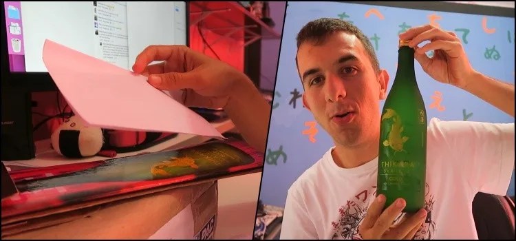 Meu primeiro presente - Sake da Sakeria Thikará