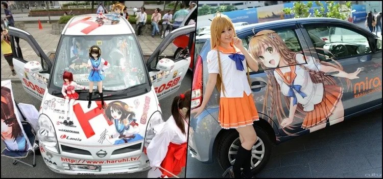 Itasha – O carro dos otakus com decoração de animes