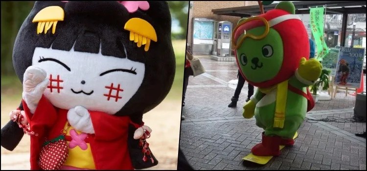 Mascotes Japoneses - Curiosidades e fofuras