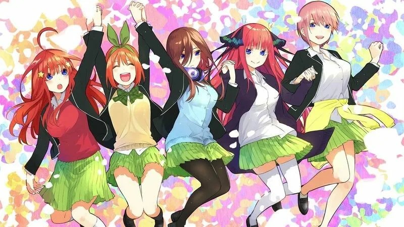 gotoubun no hanayome – 5 irmãs quíntuplas
