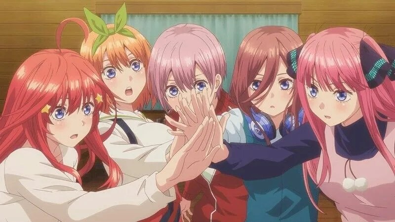 gotoubun no hanayome – 5 irmãs quíntuplas