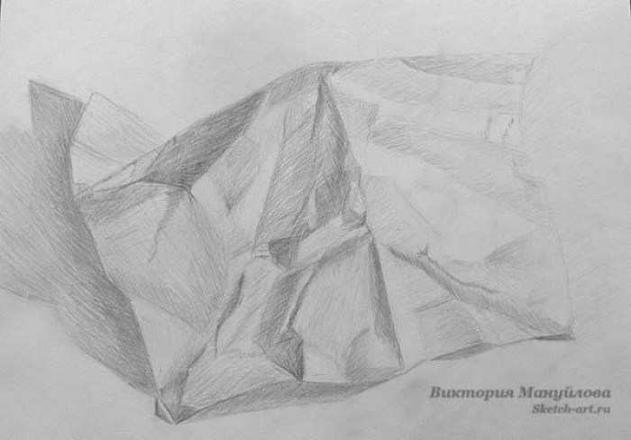 как нарисовать бумажки