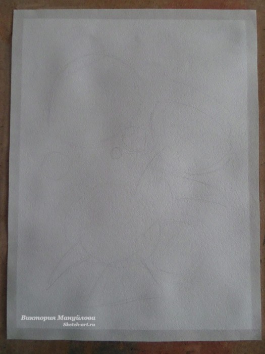 как нарисовать пион