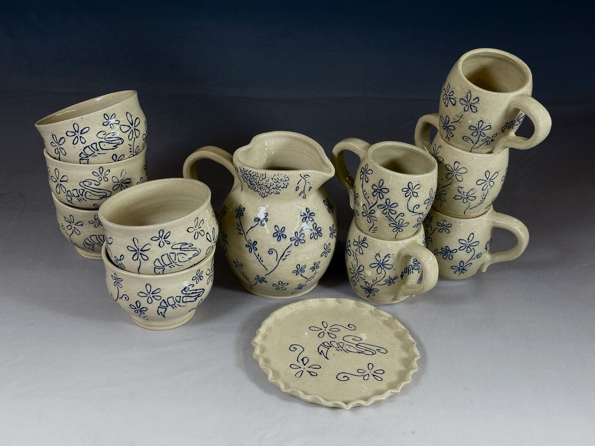Mishima Ceramic China Set