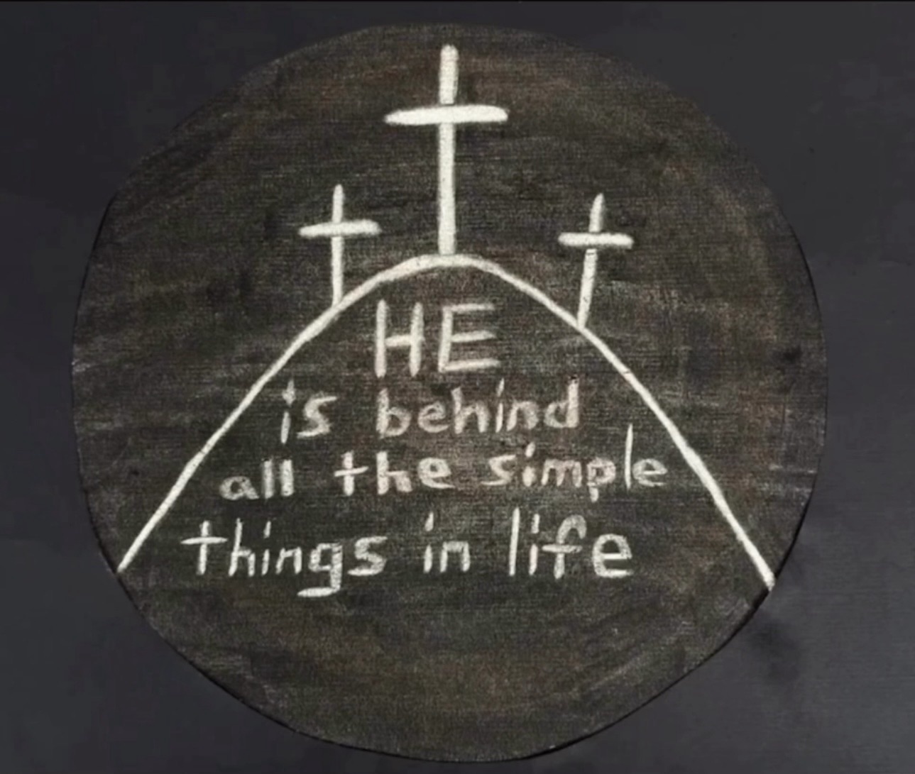 Stop Motion Video: He is Behind the Simple Things