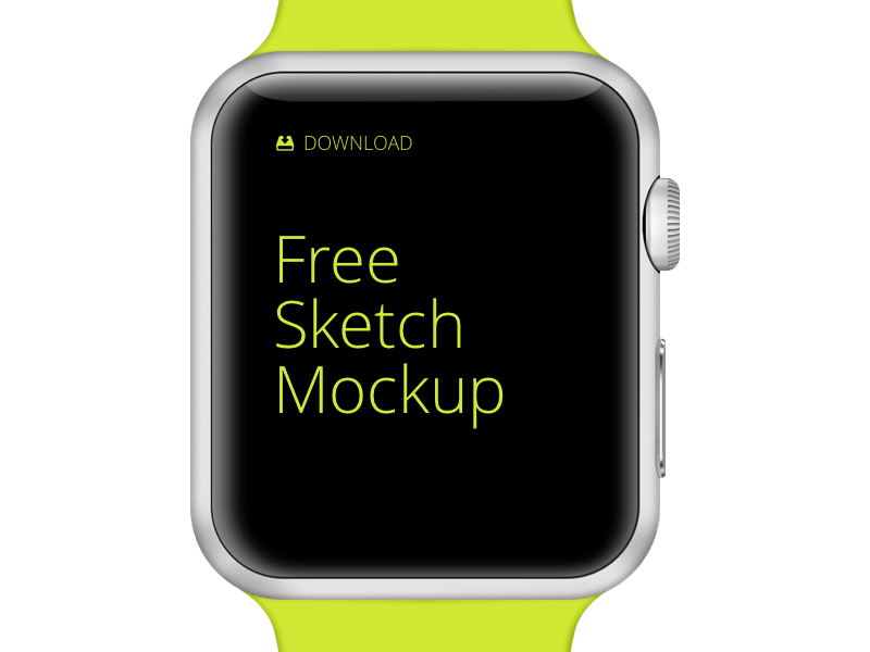 Layered psd file with smart layers (for the tablet and the visible apple watch)… Apple Watch Free Mockup Sketch Freebie Download Free Resource For Sketch Sketch App Sources