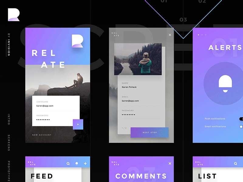 Snapchat design for android users. Ui Kits Ux Library