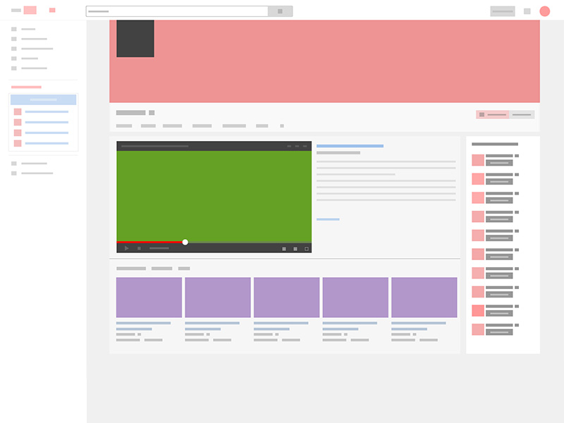 Photo See how your ad will appear on youtube · rock up with a mockup. Youtube Template Mockup Sketch Freebie Download Free Resource For Sketch Sketch App Sources