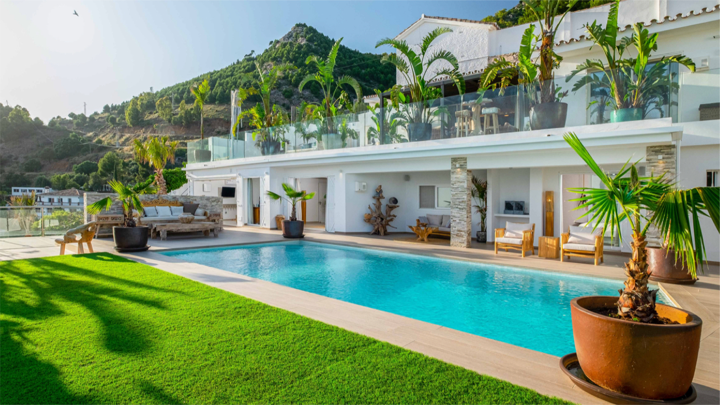 A refreshed identity for newly renovated Villa Maya - Luxury Villa in Mijas Pueblo