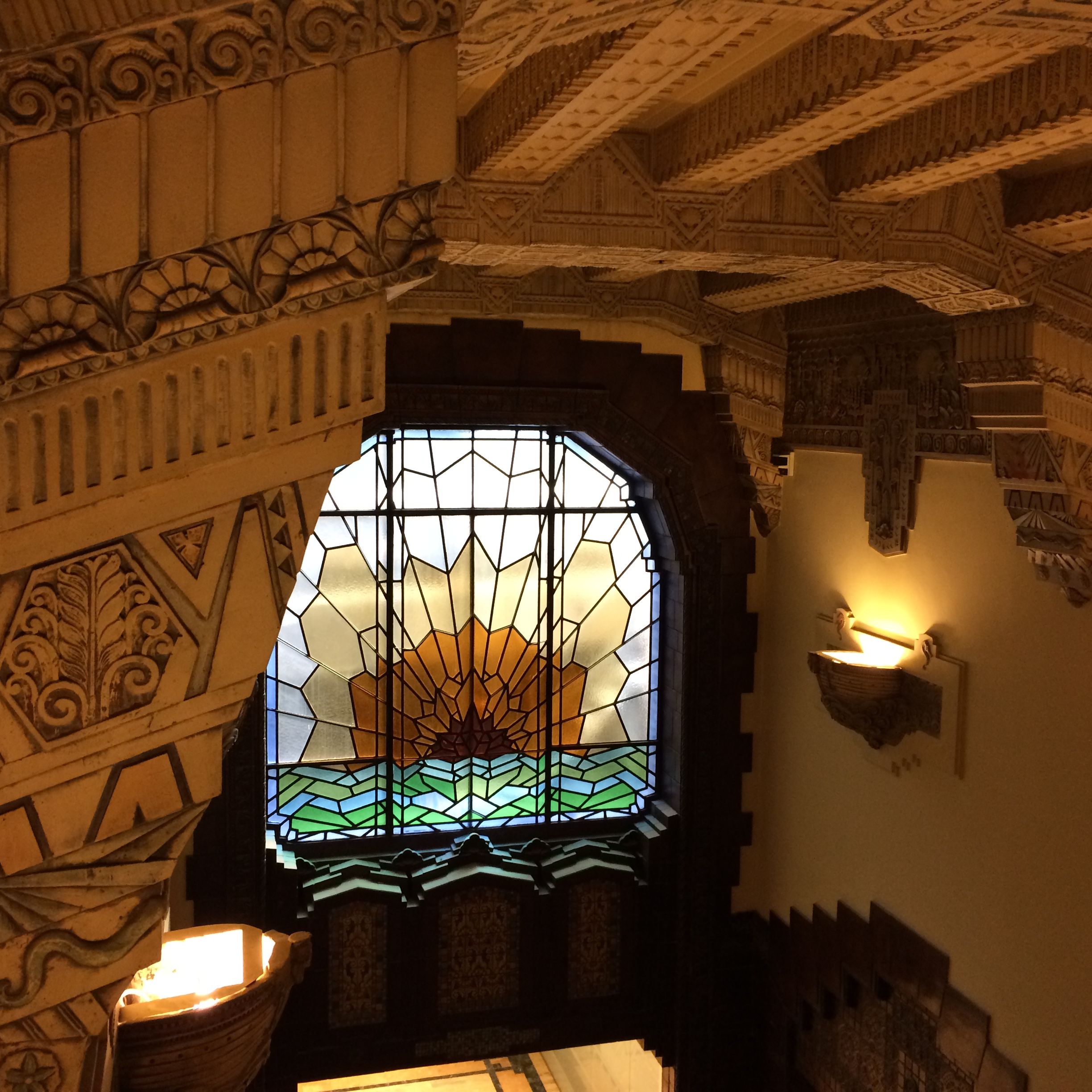 nautical-themed carvings