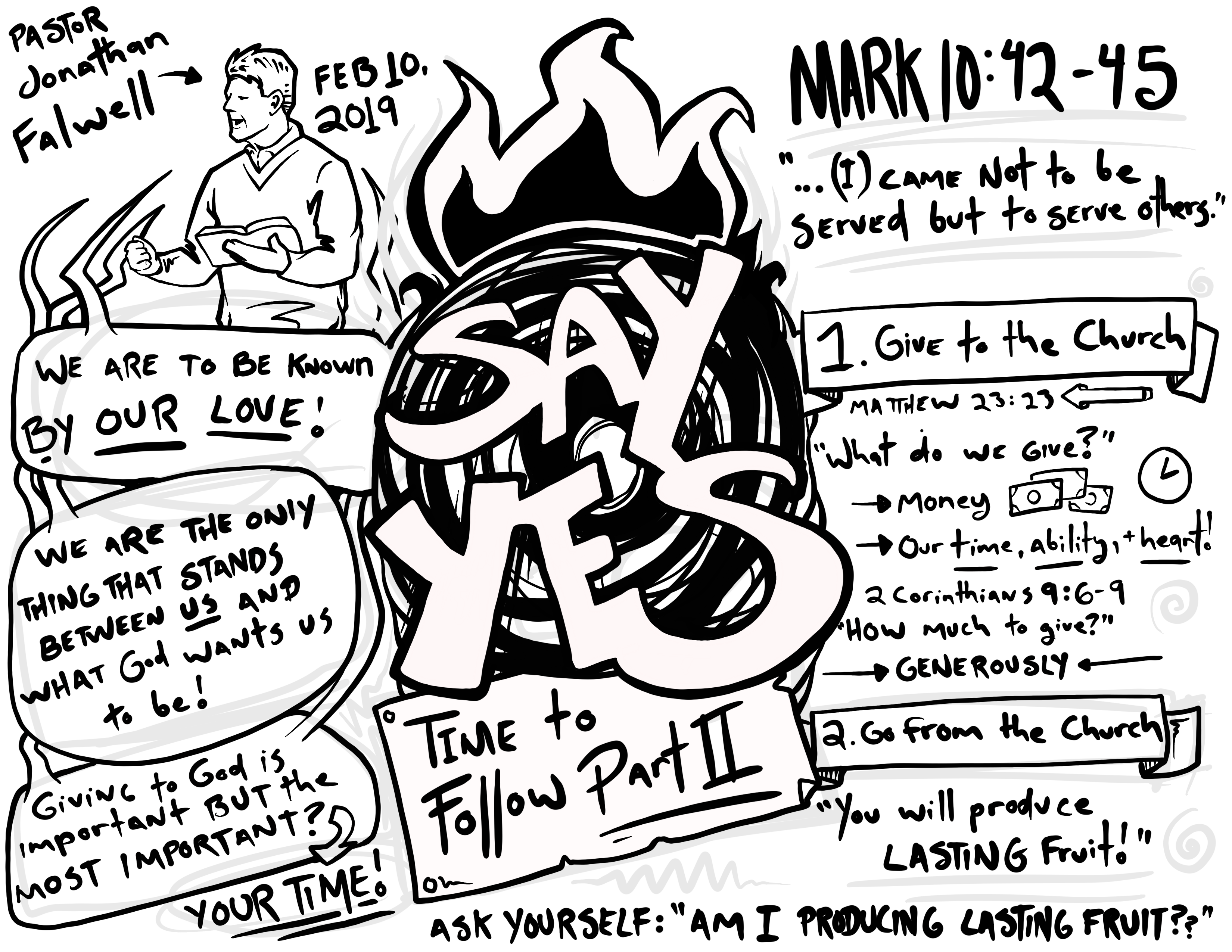 Say Yes…Time to Follow, Part II