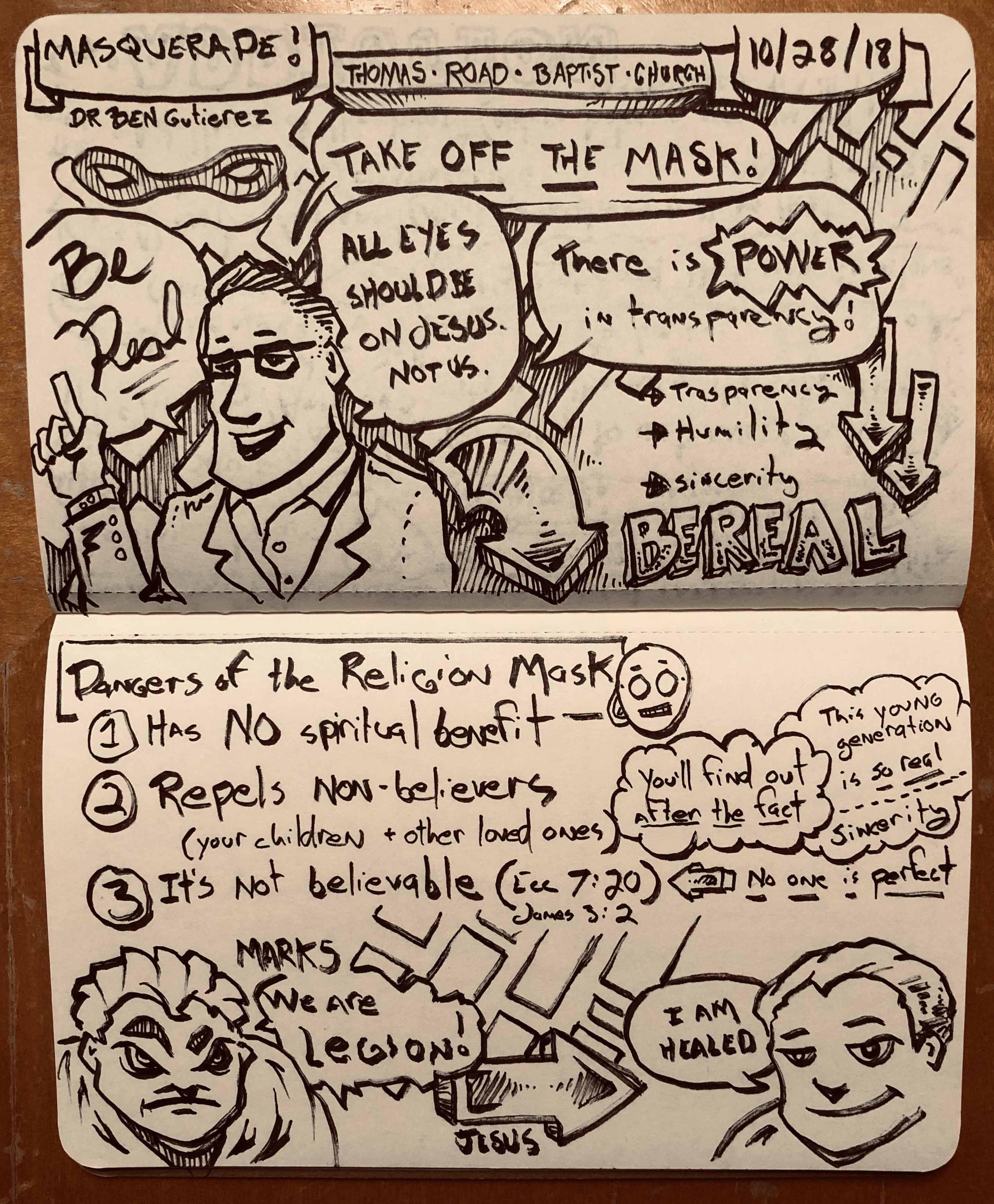 Masquerade: Take Off the Mask