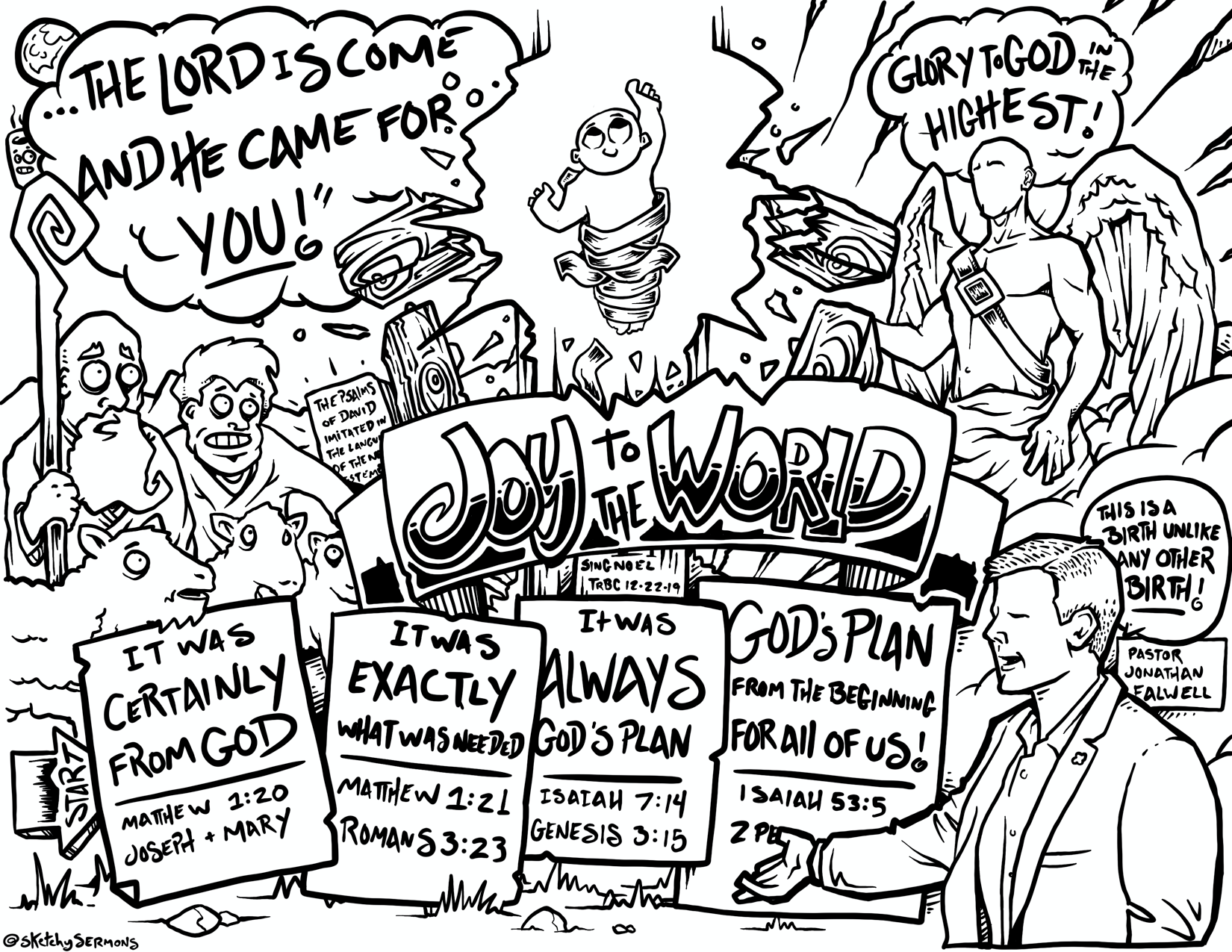 Sing Noel – Joy to the World!