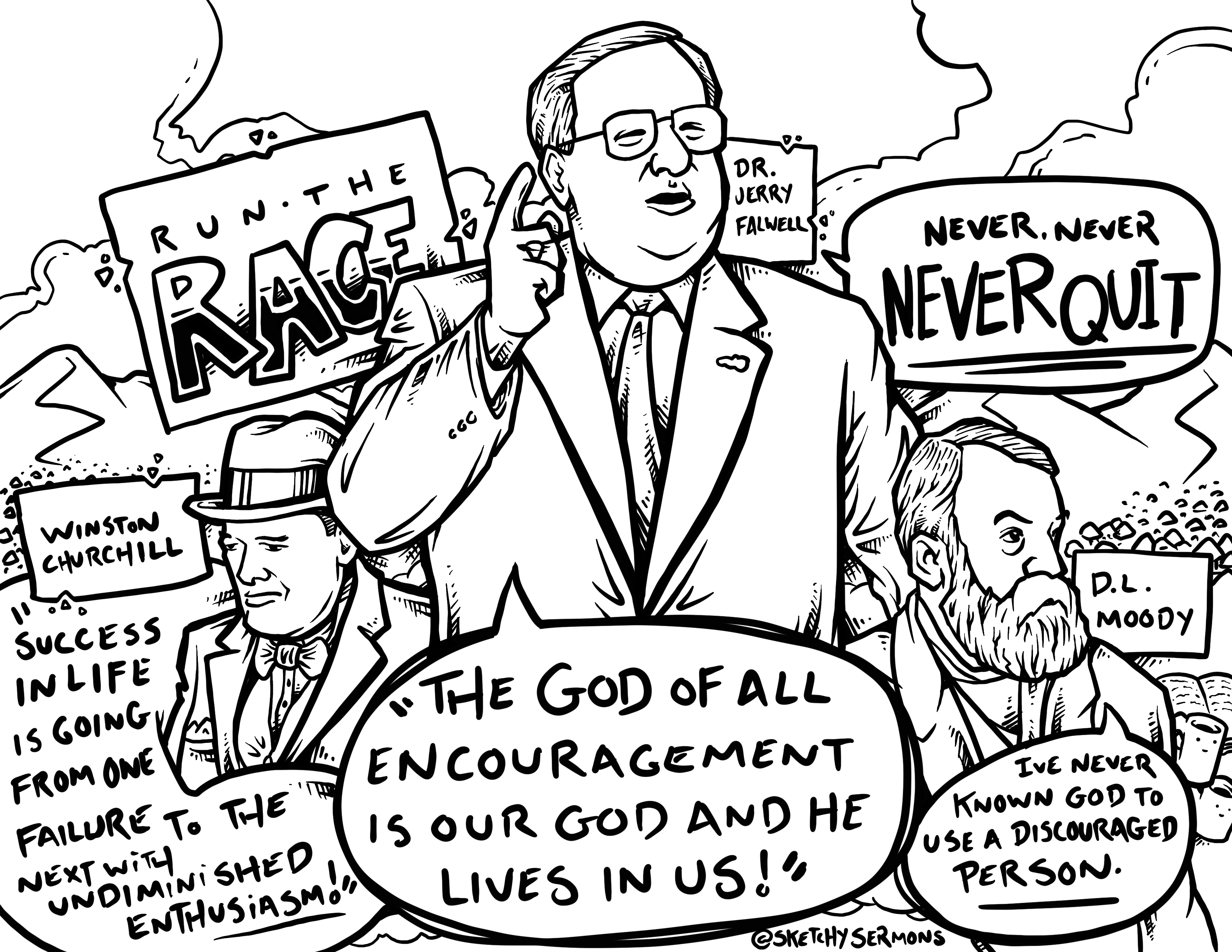 Run The Race: Never, Never Quit