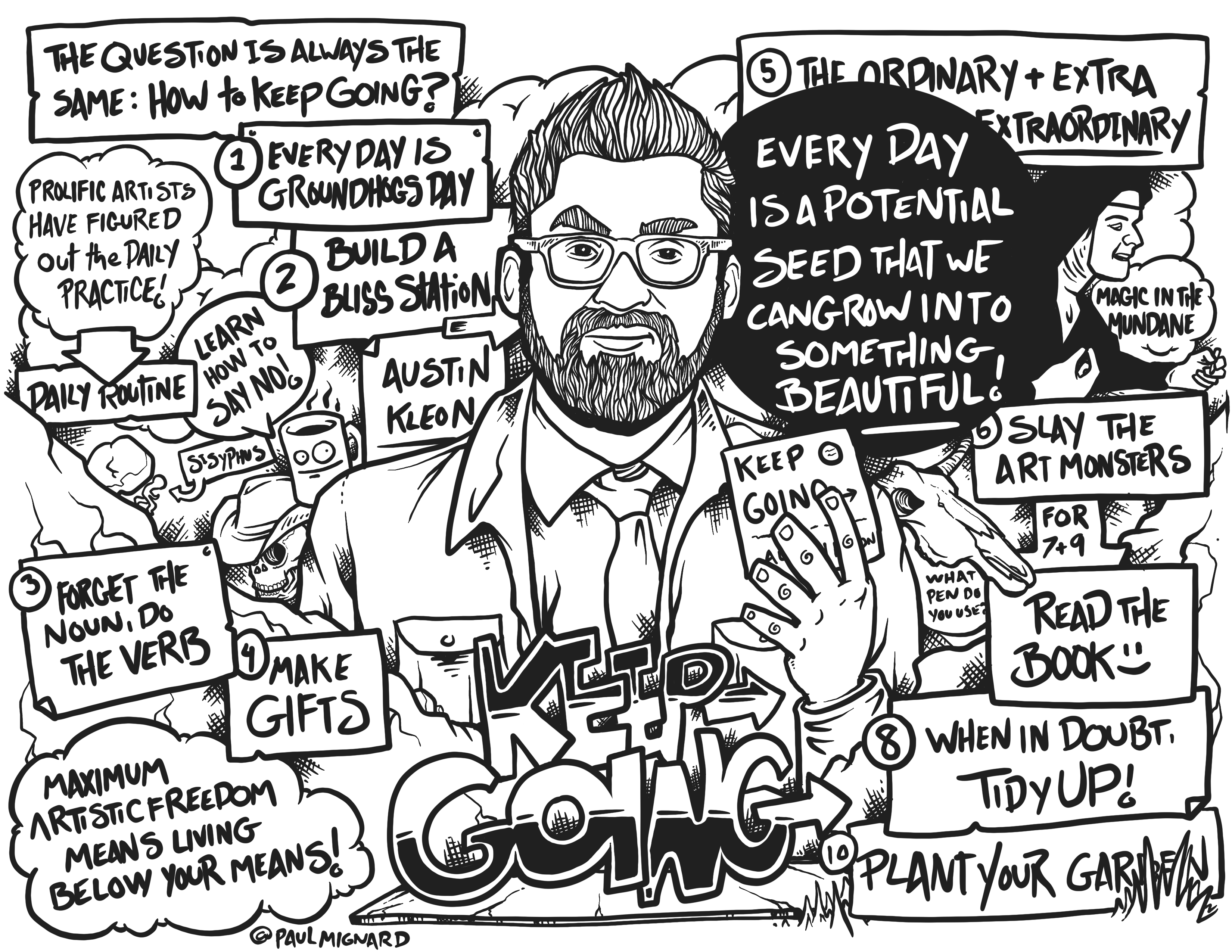 Keep Going – Austin Kleon