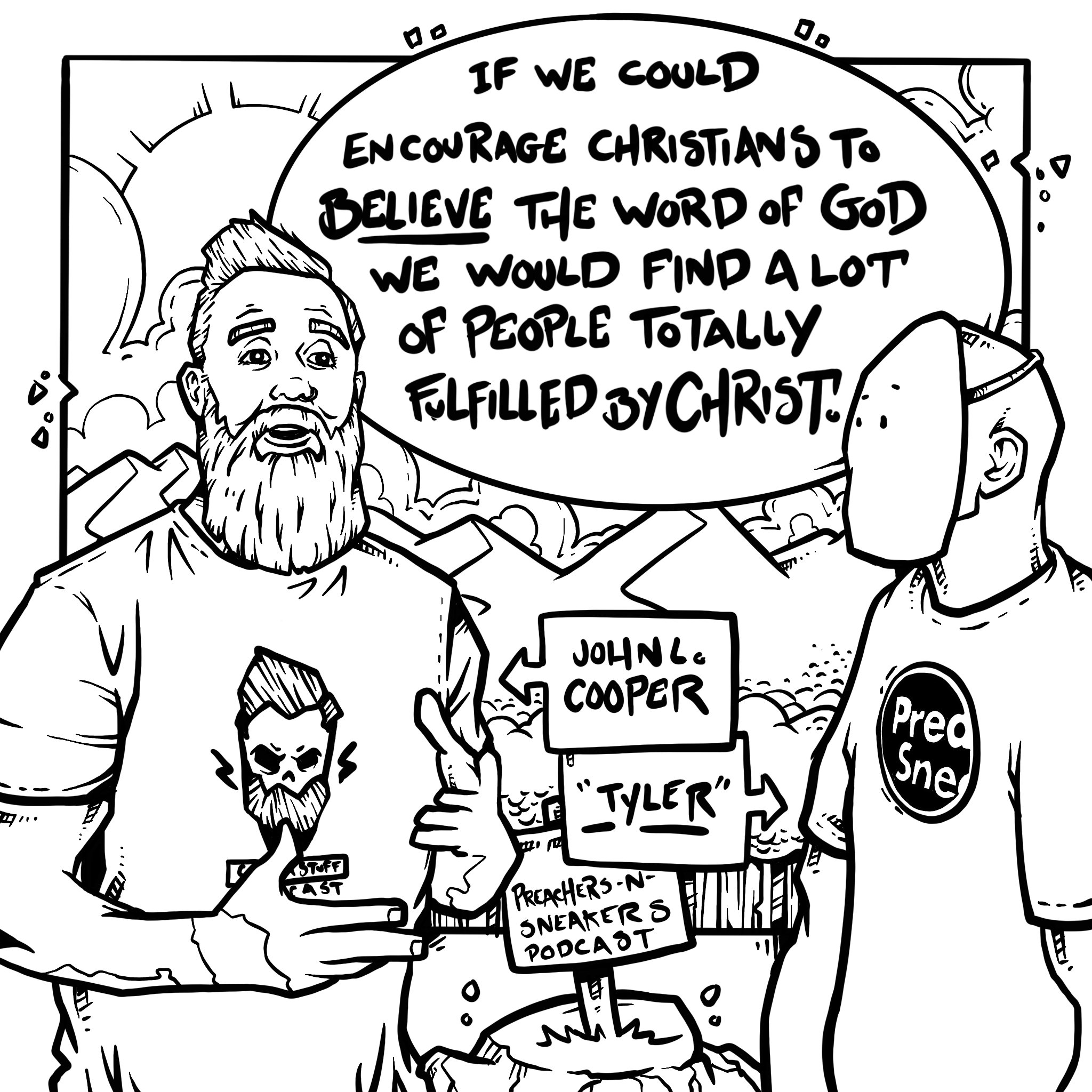 Preachers N Sneakers – John Cooper