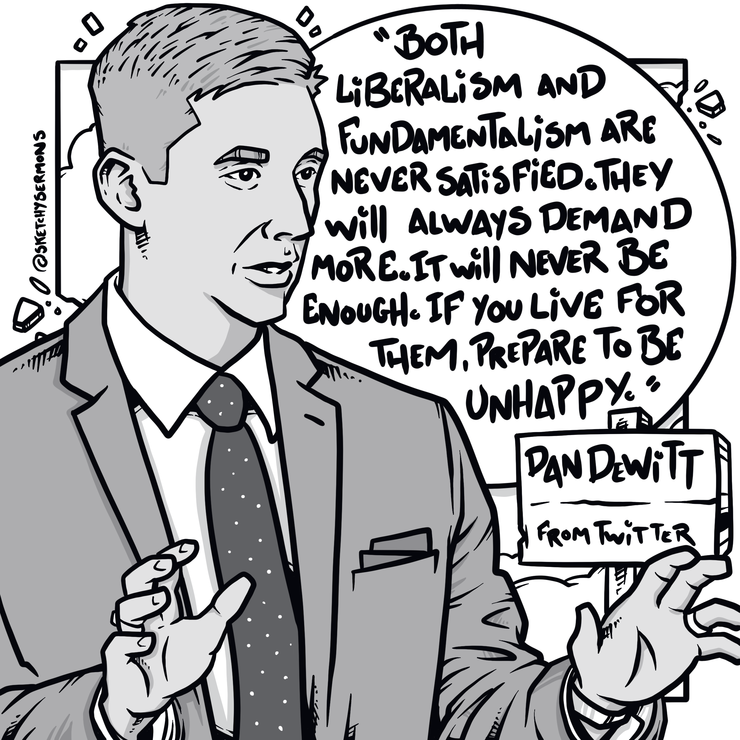 Dan Dewitt on Fundamentalism and Liberalism