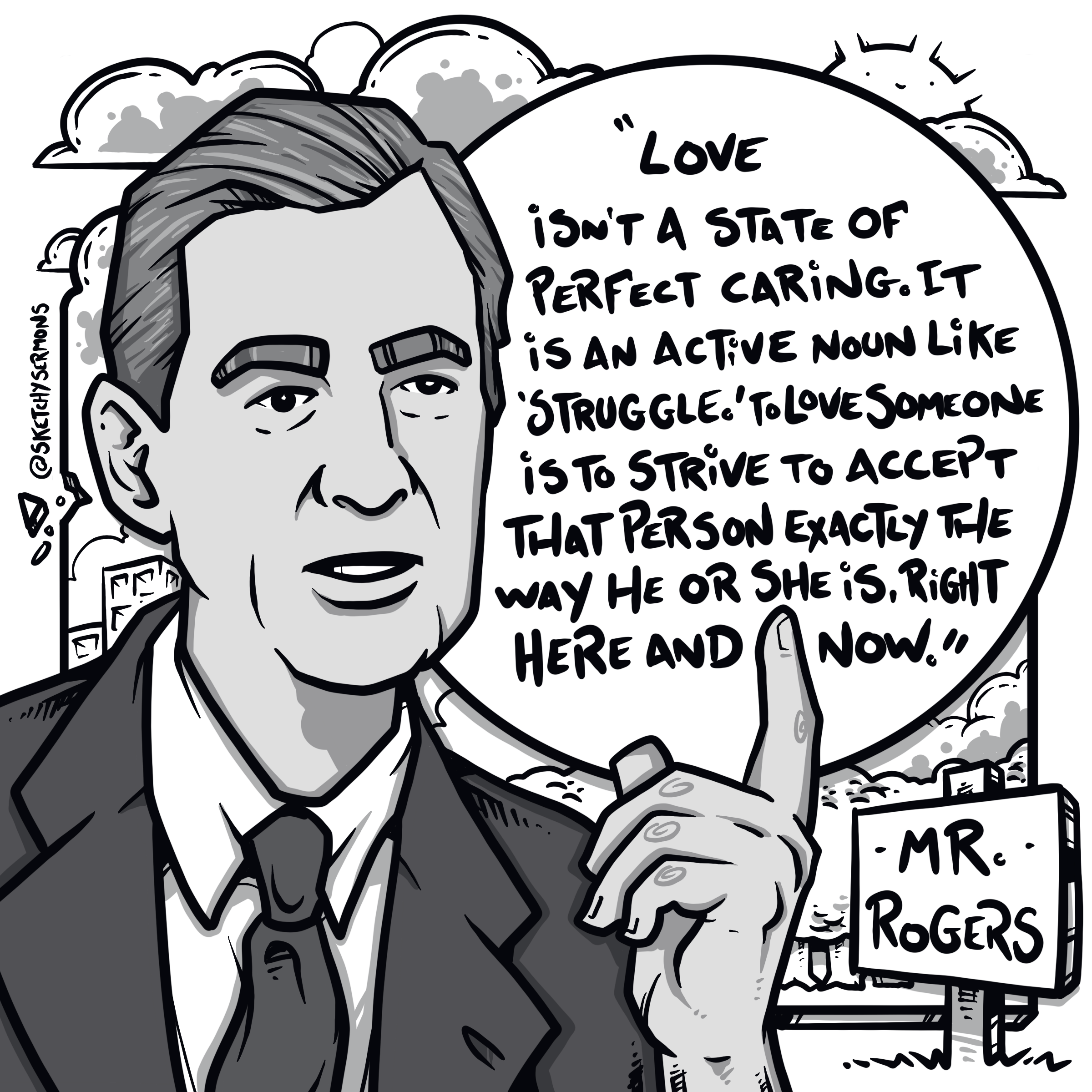 Mr. Rogers on Love