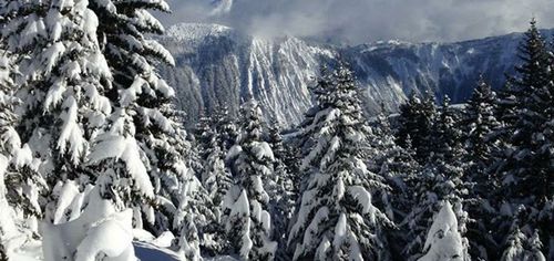 Courchevel-in-Spring
