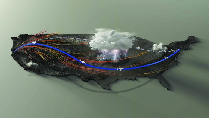 flight control airspace intelligence Routing