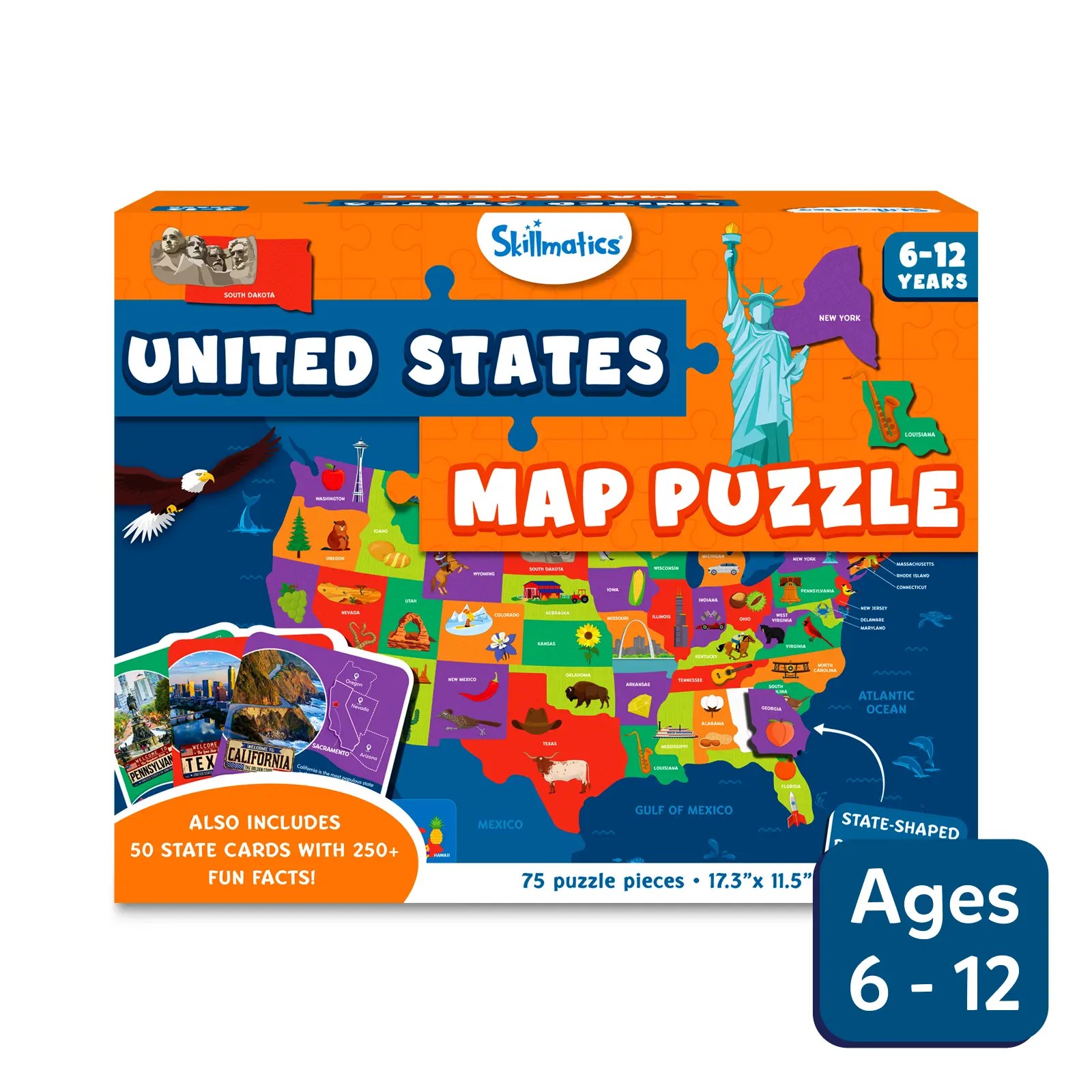 United States Map Puzzle Online Children S Us Map Puzzle Fun