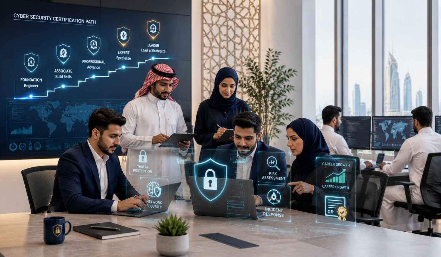 Cyber Security Certification Path Saudi Arabia