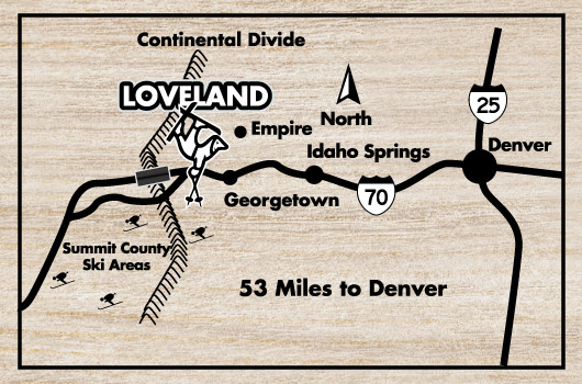 25th Annual Corn Harvest Benefit Ski Party April 25 2026 Loveland Map Directions 