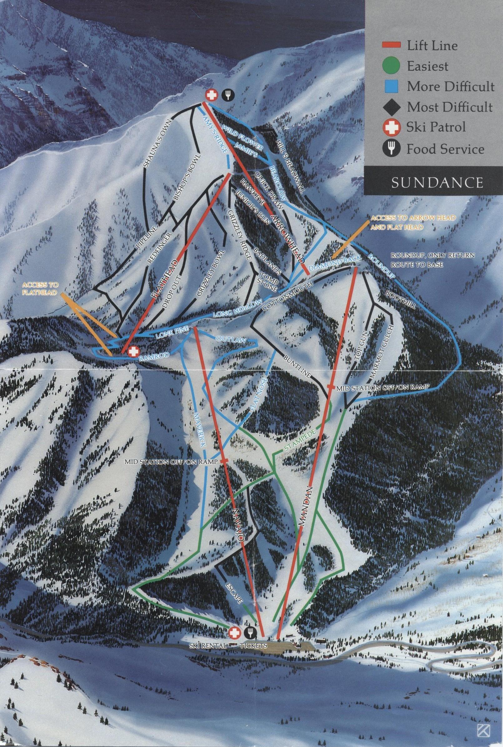 Sundance SkiMap Org 1237952367 