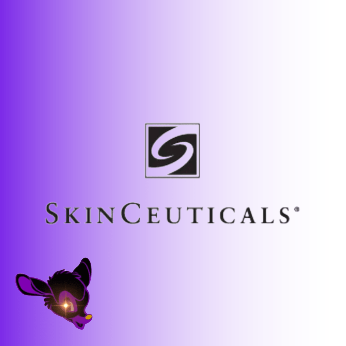 SkinCeuticals Logo with BowTiedFawn Branding