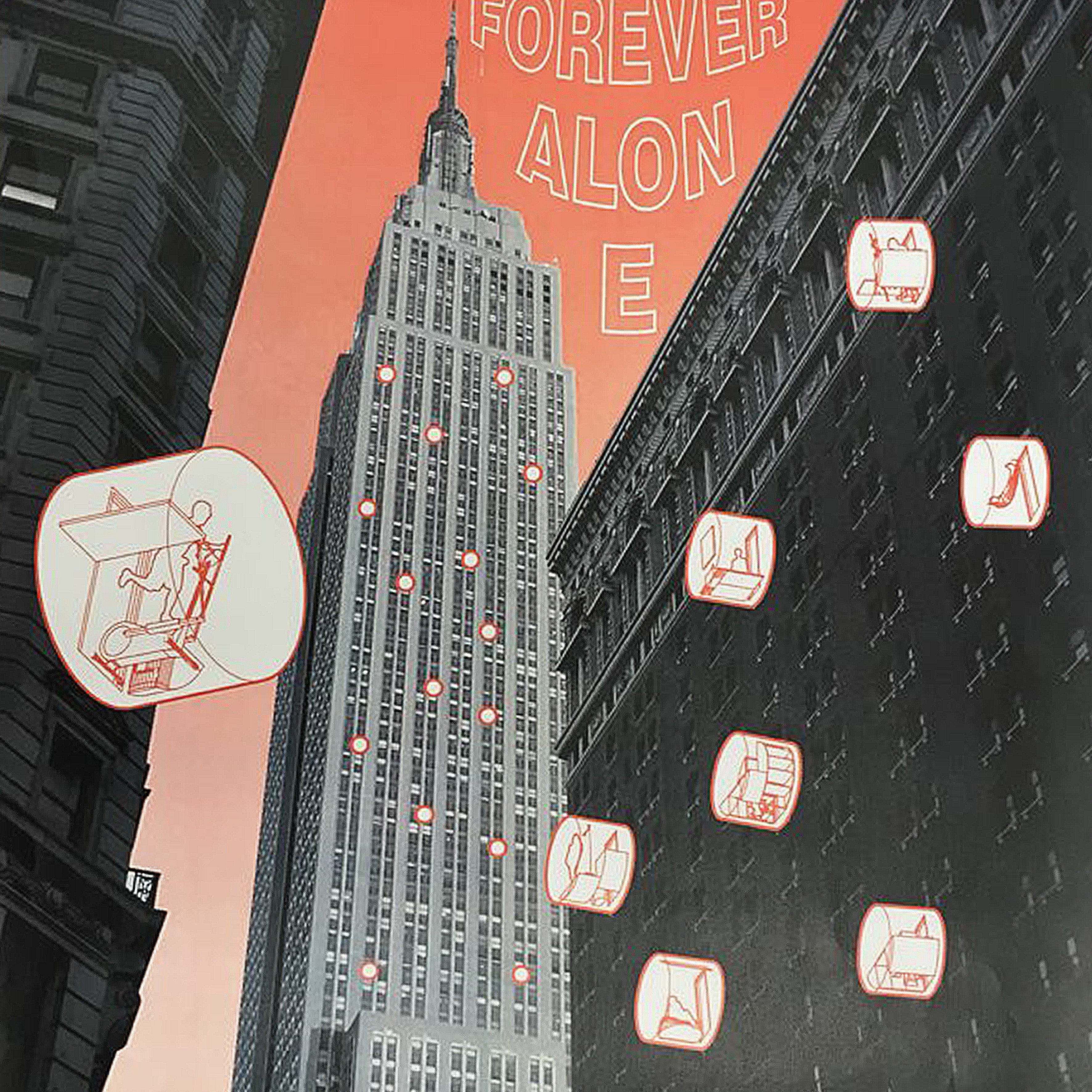 098. Forever Alone : Sick of too many people?  Too much noise?  Go get a capsule! :) / Rita Lancho