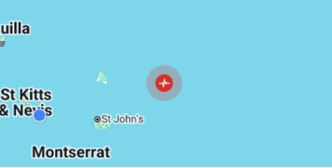 6.5 magnitude earthquake rocks St Kitts and Nevis