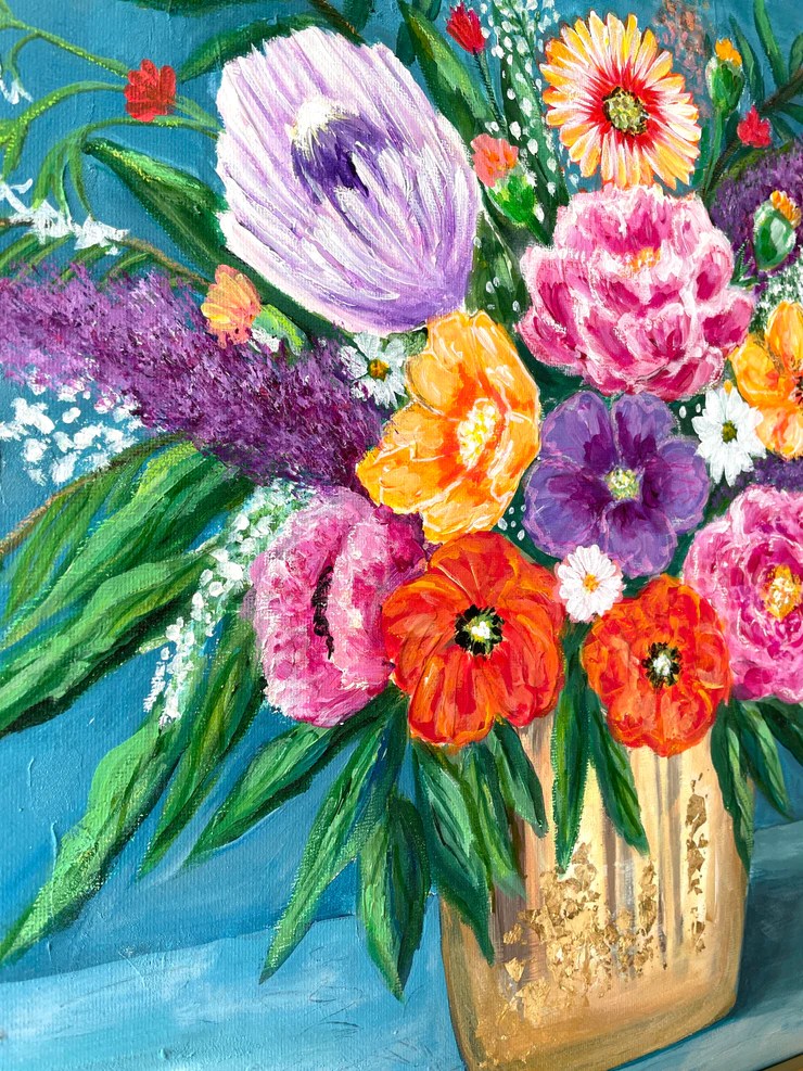 絵画 SKOLOCT/CANVAS/ART/1 絵画 SKOLOCT/CANVAS/ART/1 Florals – Art work by SKO Art Studio