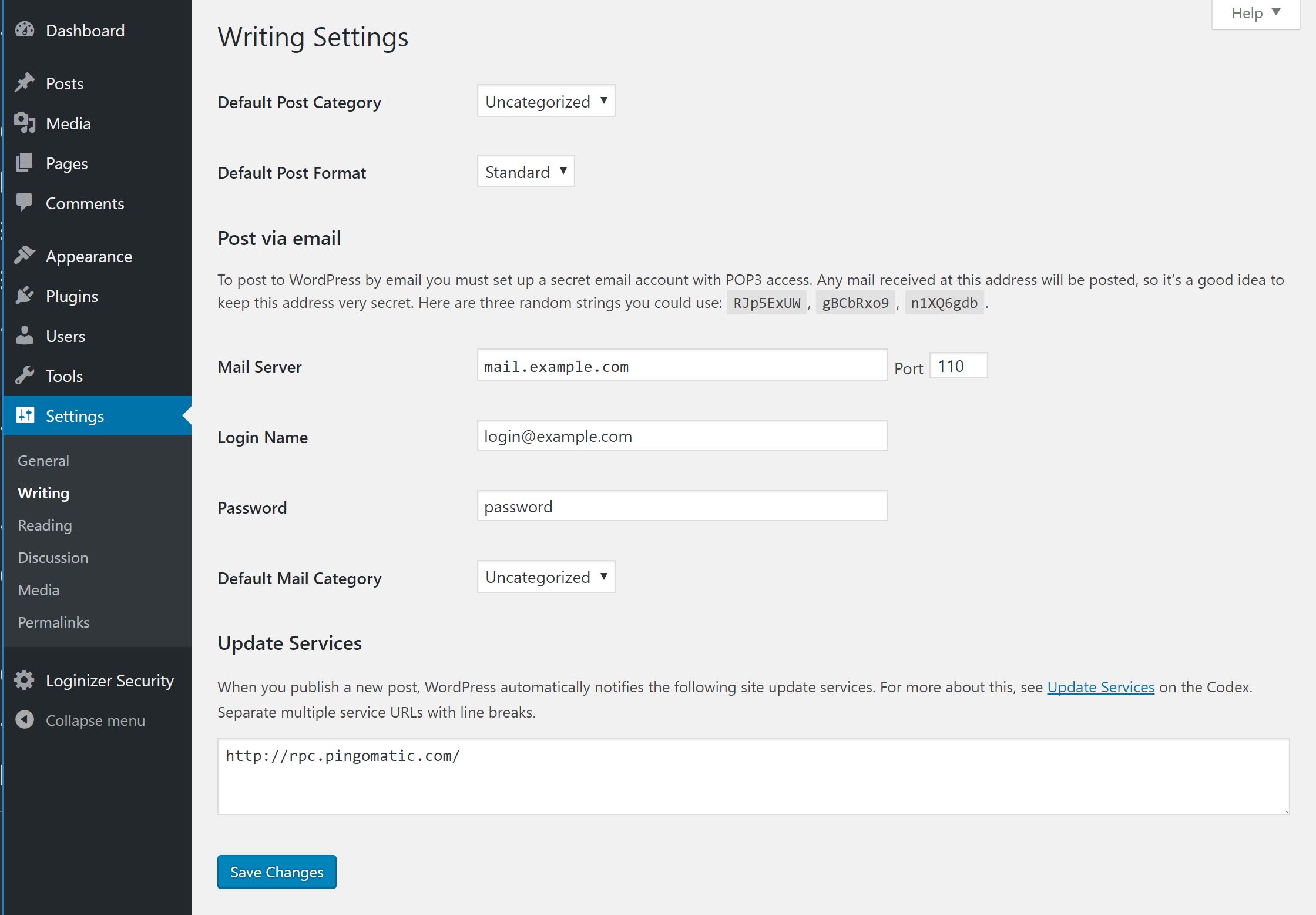 You can now use this power directly in wordpress. Wordpress General Settings Walkthrough Skookum Monkey Hosting And Design