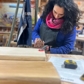 Taller de tablas de madera