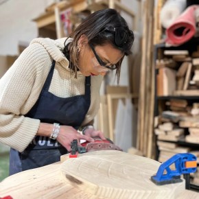 Taller de tablas de madera