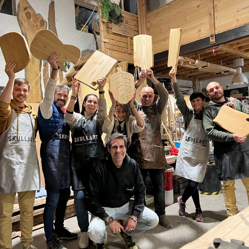Taller de tablas de madera