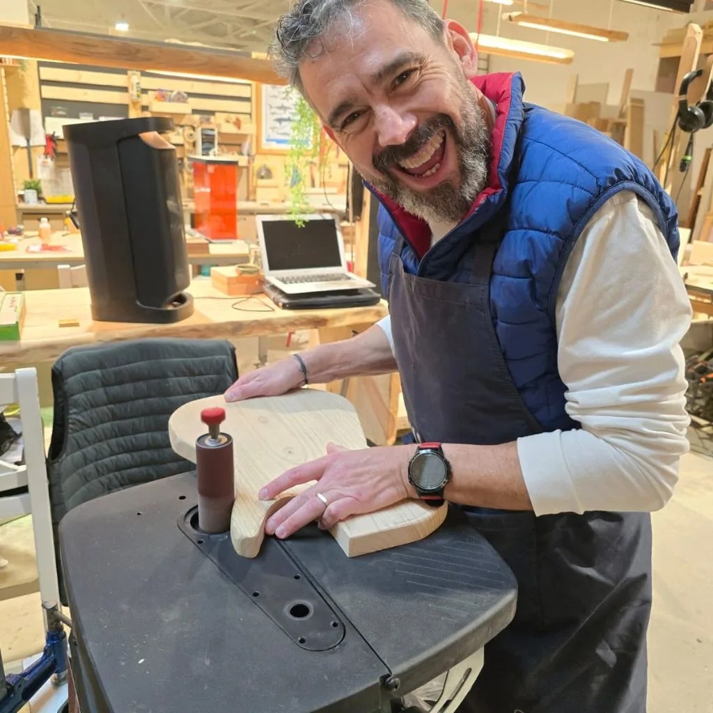 Taller de tablas de madera