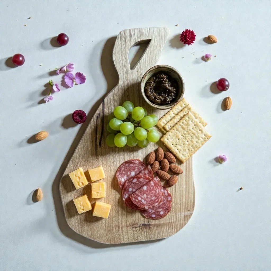 Tabla de servir de madera